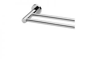 Radii Double Towel Rail 600mm - Round