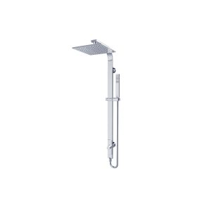NERO RAIN SQUARE SHOWER SET SINGLE HOSE